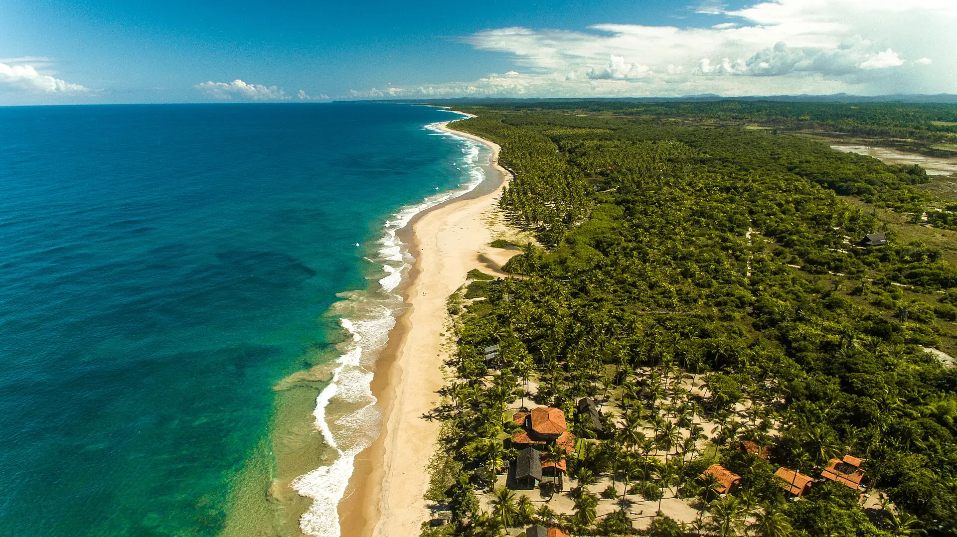 Landscape in Maraú, Bahia