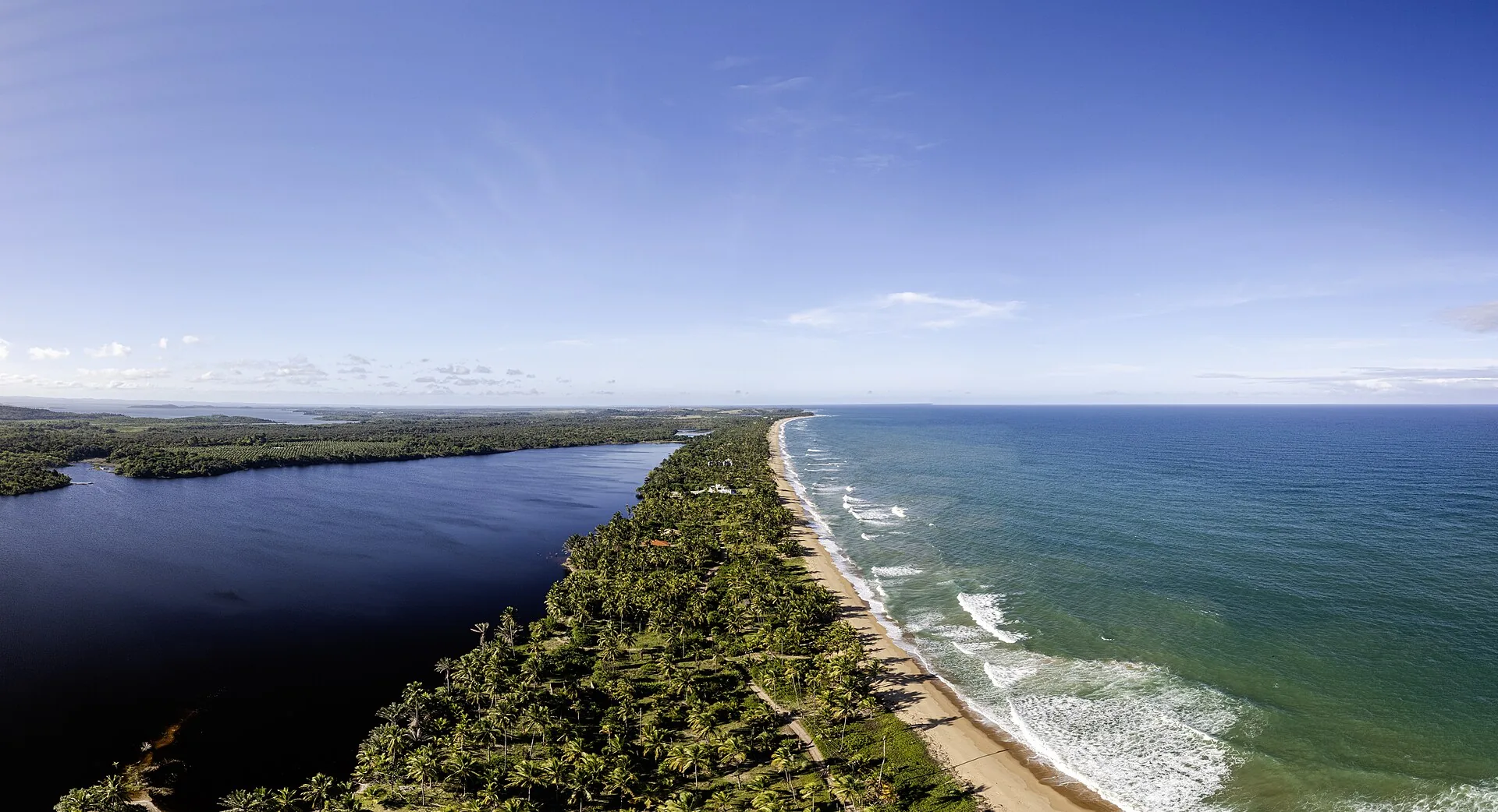 Landscape in Maraú, Bahia