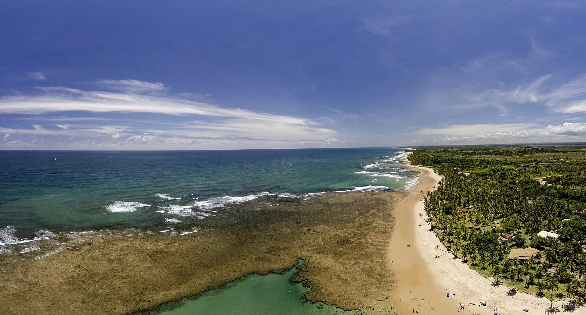 Landscape in Maraú, Bahia
