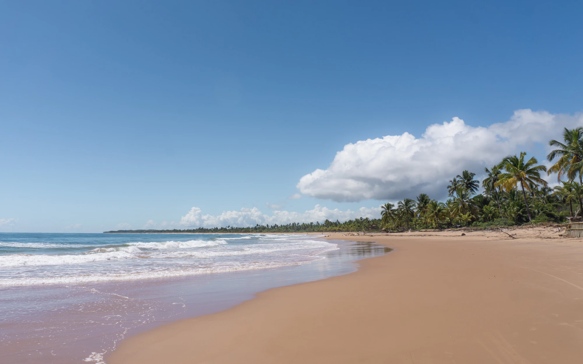 Maraú beach, in Bahia