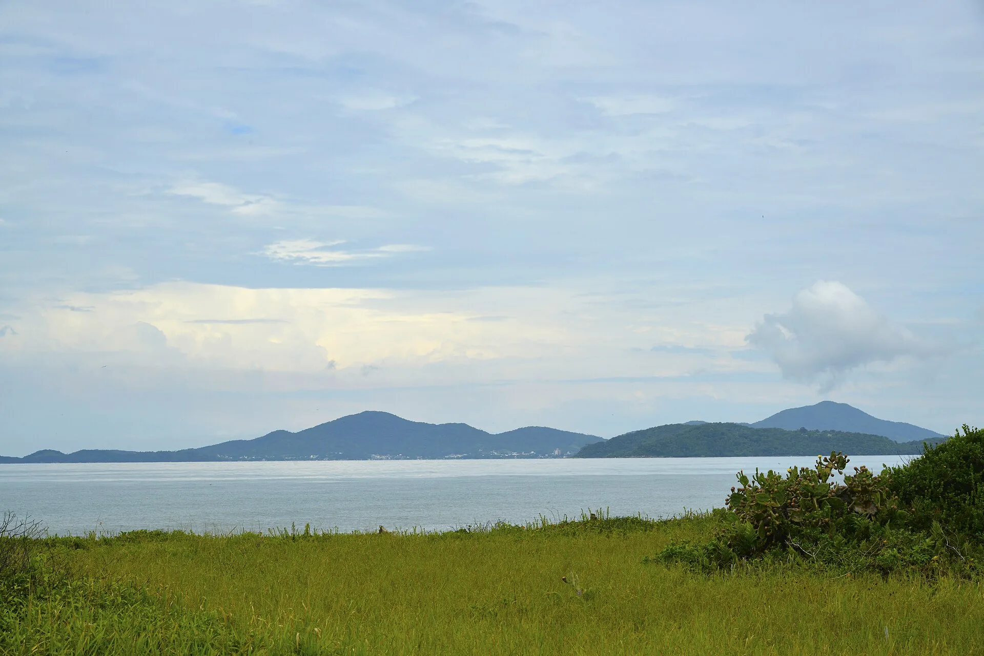 Landscape in Balneário Piçarras, Santa Catarina