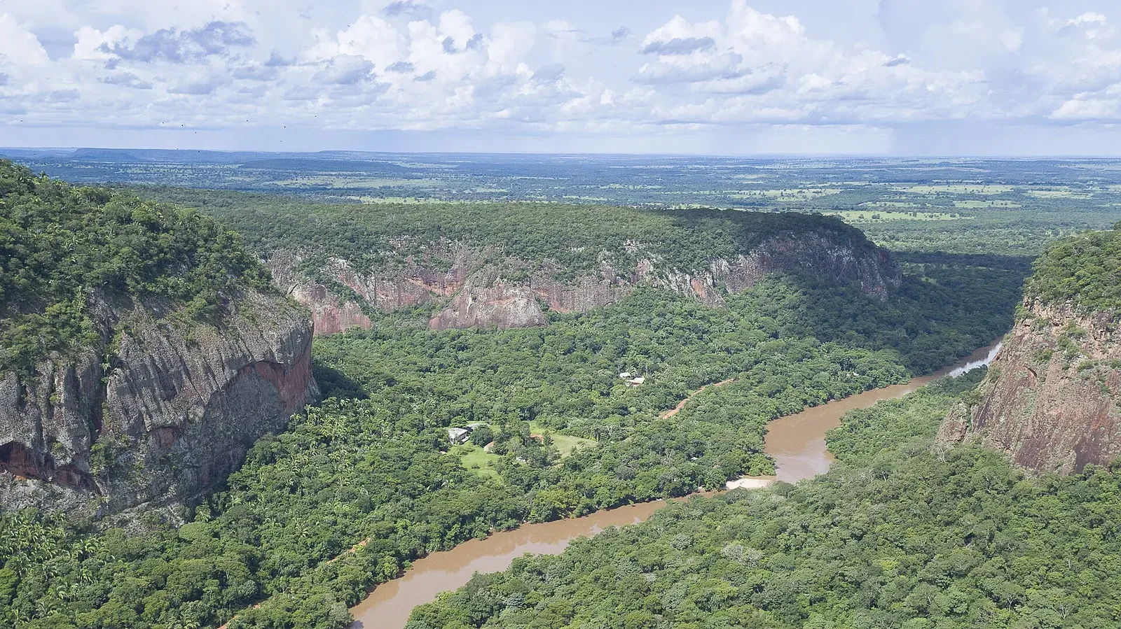 Paisaje en Piraputanga, Mato Grosso do Sul