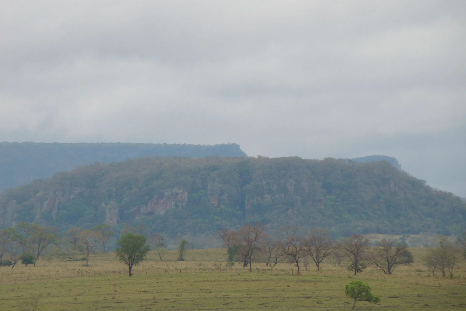 Paisagem em Piraputanga, Mato Grosso do Sul